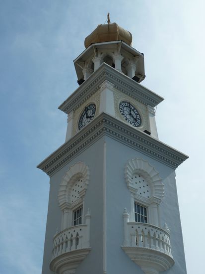 Denkmal zum 40. Jahrestag der Regentschaft der Queen.