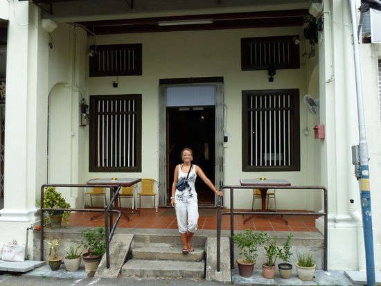 Unser Hotel in Chinatown, das Red Inn in der Love Lane (na, wer kommt da auf welchen Gedanken???) Aber es war absolut nicht so 