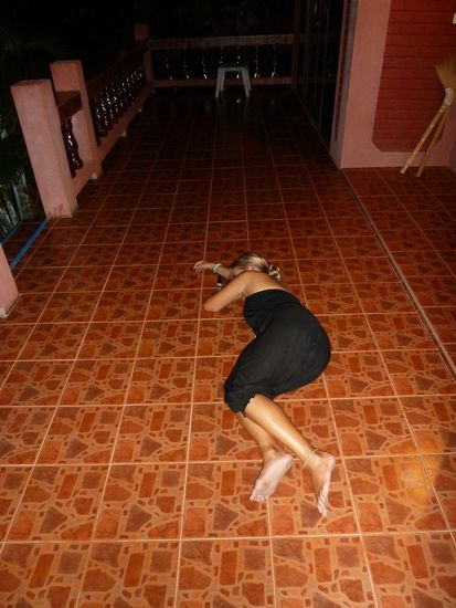 Die Fliesen konnten so gut zuhören 