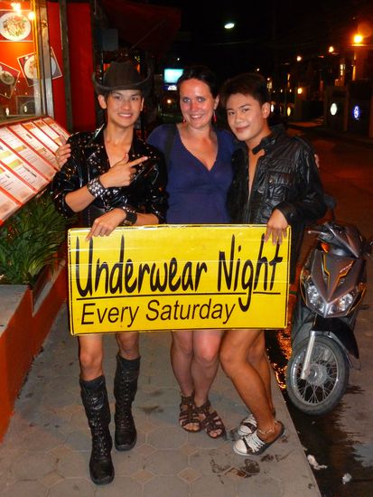 Betty und 2 Promoter in Action