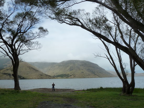 Zwischenstation im Irgendwo am See