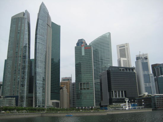 Skyline von Singapur