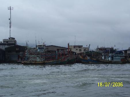 Hafen von Ranong
