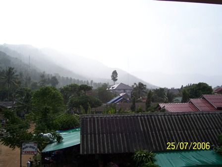 Ausblick von unserem Zimmer