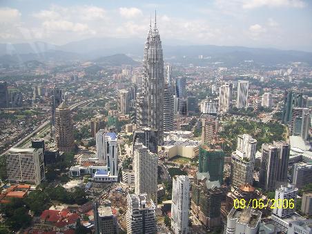 Ausblick vom KL Tower