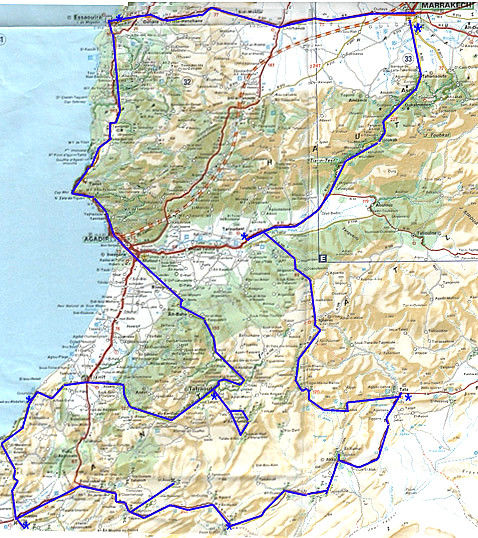 Reiseroute