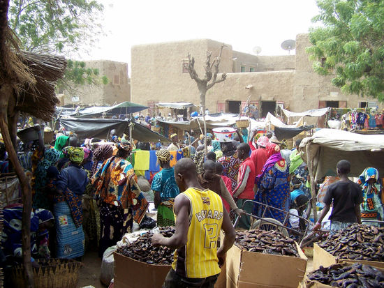 Markt in Djenné