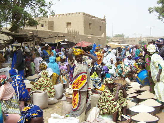 Markt in Djenné