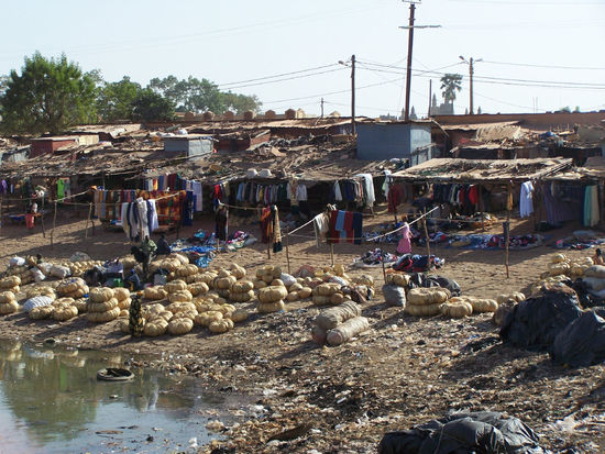 Hafen-Markt in Mopti