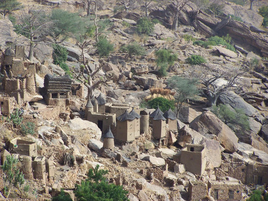unten am Hang Banani - typisch Dogon