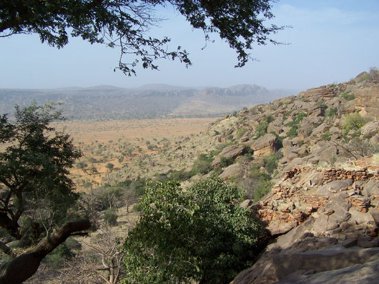 Blick in die Ebene Richtung Yendouma