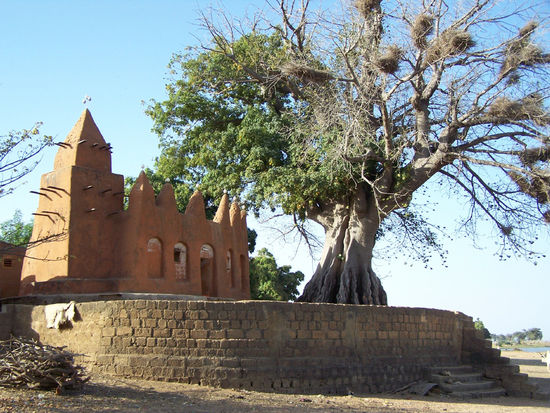 alte Moschee in Segoukoro