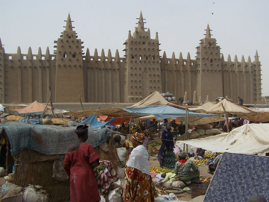 Markt in Djenné