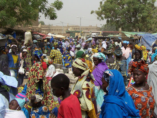 Markt in Djenné