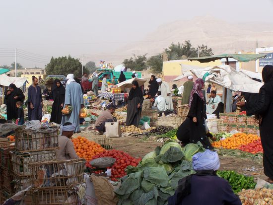 Markt in Qurna
