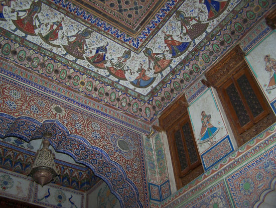 Fatehpur: Haveli (altes Kaufmannshaus)