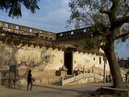 Mandawa: Haveli (altes Kaufmannshaus)