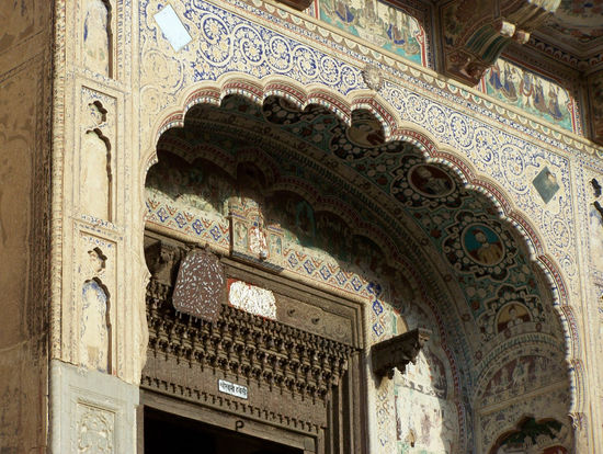 Mandawa: Haveli (altes Kaufmannshaus)