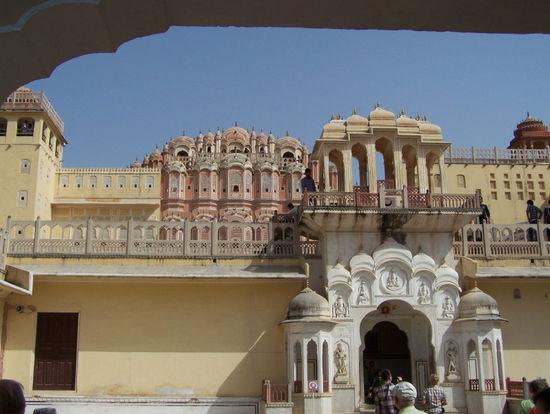 Jaipur: Hawa Mahal (Palast der Winde)