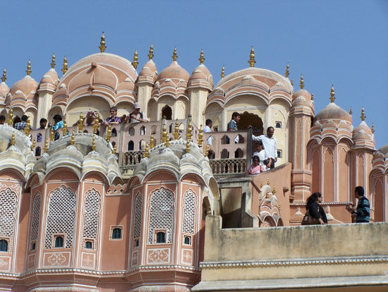 Jaipur: Hawa Mahal (Palast der Winde)
