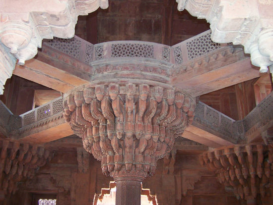 Fatehpur Sikri: Palastanlage