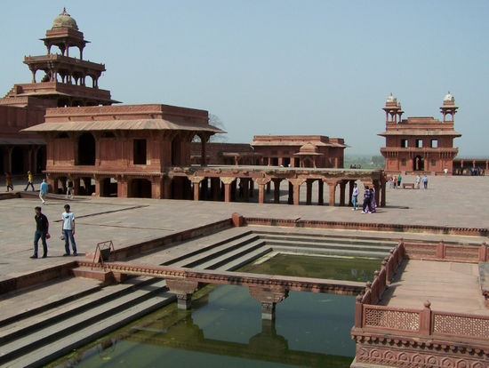 Fatehpur Sikri: Palastanlage