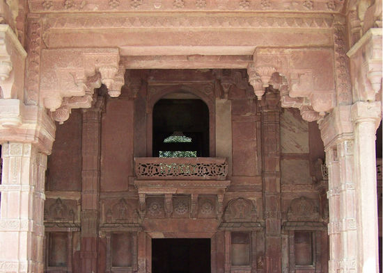 Fatehpur Sikri: Palastanlage