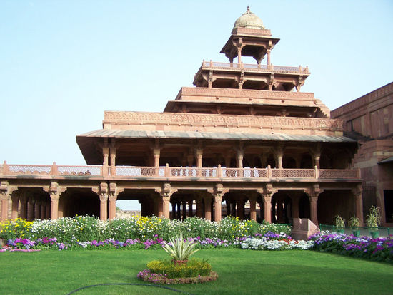 Fatehpur Sikri: Palastanlage