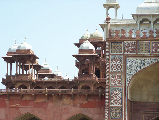 Agra: Akbars Mausoleum