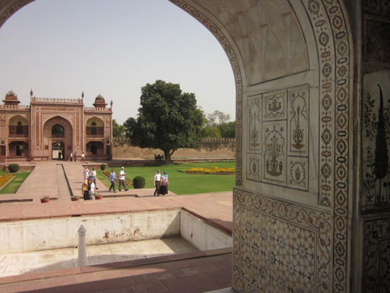 Agra: Itimad-ud-Daula-Mausoleum
