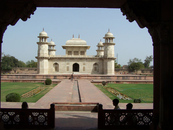 Agra: Itimad-ud-Daula-Mausoleum