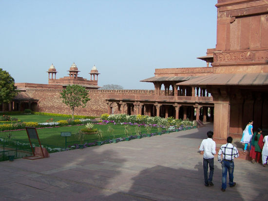 Fatehpur Sikri: Palastanlage
