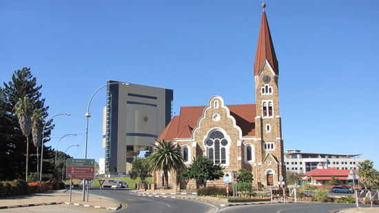 Christuskirche und neues Unabhängigkeits-Gedenkmuseum