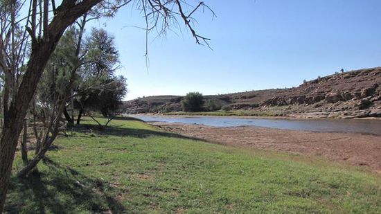 an der D608 Richtung Fishriver-Canyon