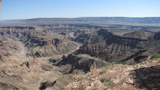 am Fishriver-Canyon
