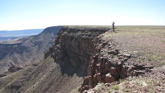 am Fishriver-Canyon