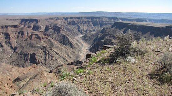 am Fishriver-Canyon