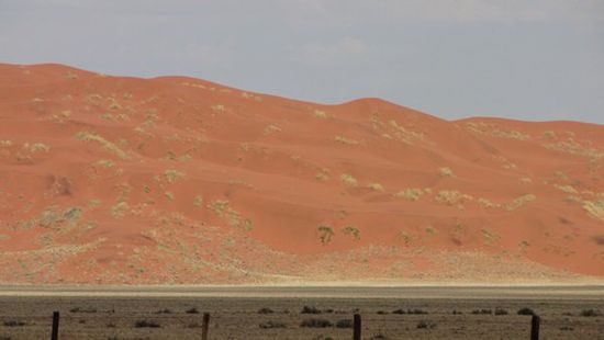 erste Dünen im Naukluft-Park