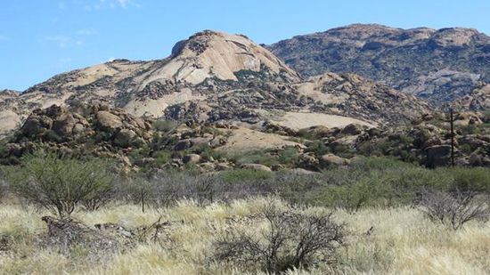 beeindruckende Landschaft vor Kowarib