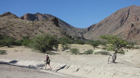 oberhalb von Khowarib im Hoanib-Tal