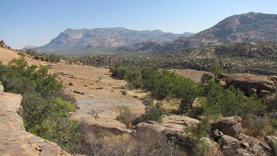 Farm Ameib: Blick von der Phillip's Cave