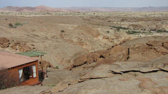 unser Chalet "Red Rock", 3km vom Farmhaus
