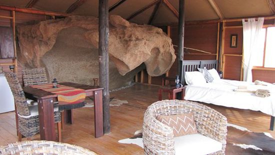 unser Chalet "Red Rock"