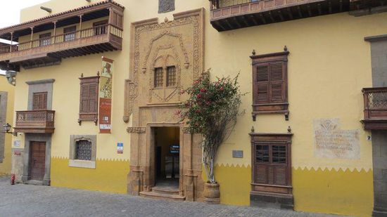 "Seiteneingang" zum Casa de Colón