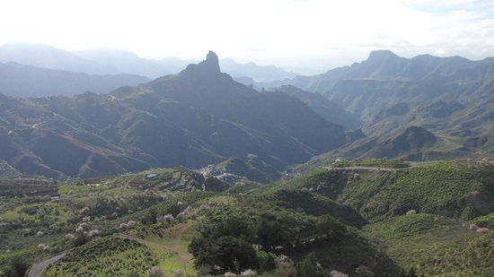 Bei Tejeda am Nachmittag