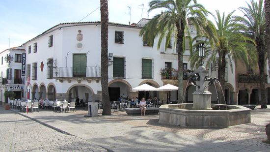 Plaza Major in Zafra