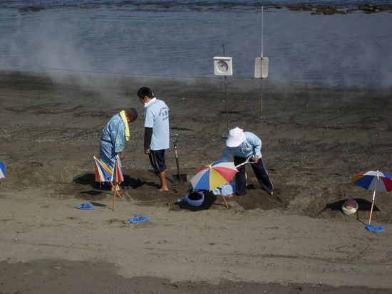 Sand-Onsen in Ibusuki