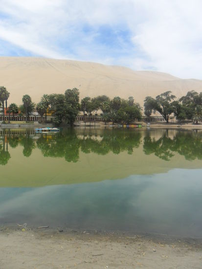 Lagune in Hucachina
