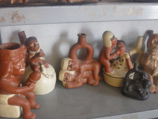 In der Tonerei - anzuegliche Figuren