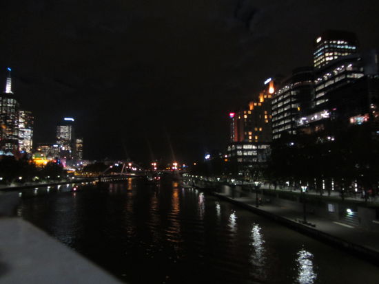 Panoramabild - Melbourne by night